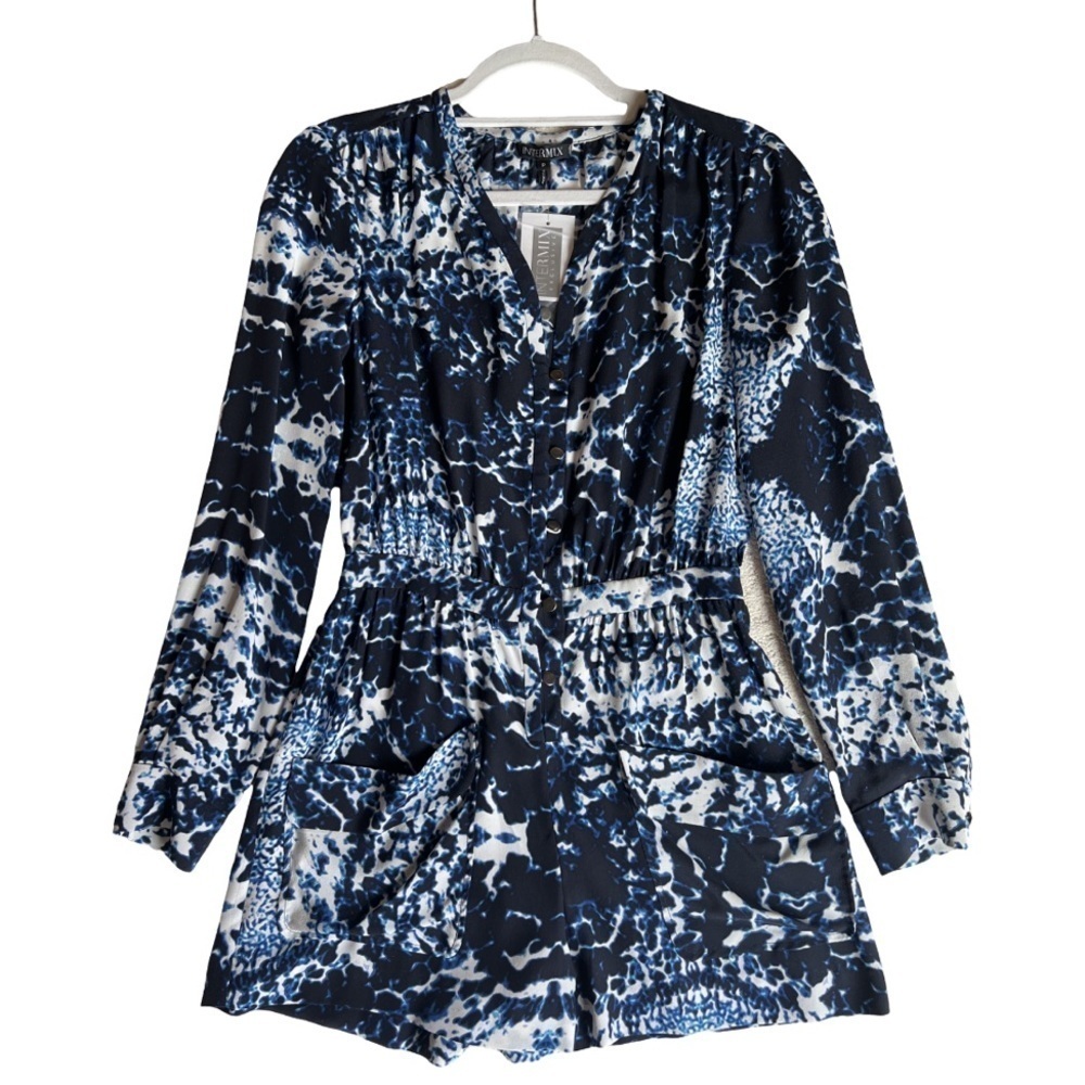 Intermix Exclusive Silk Romper! NWT!